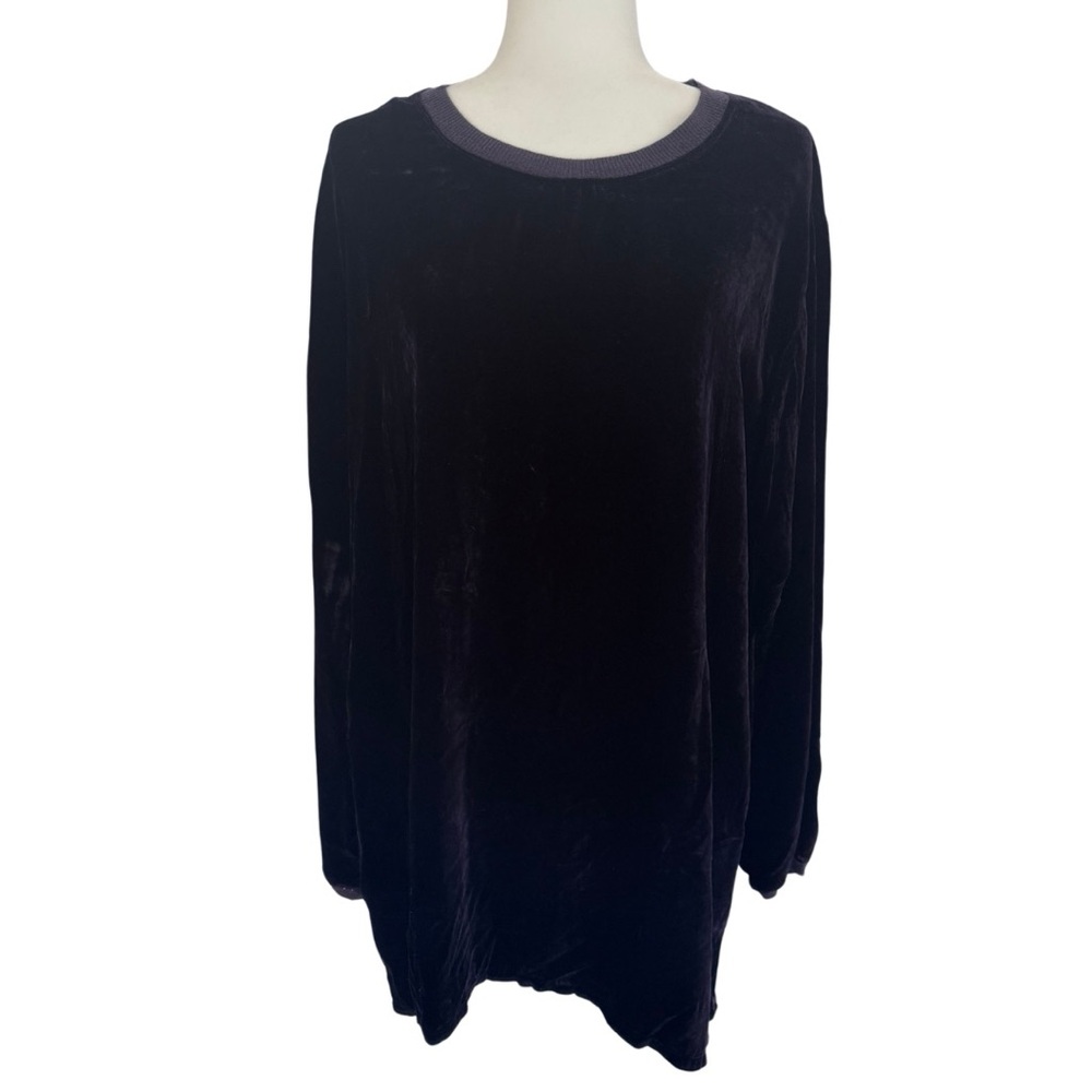 Johnny Was Velvet Crewneck Tunic, Size: Small EUC